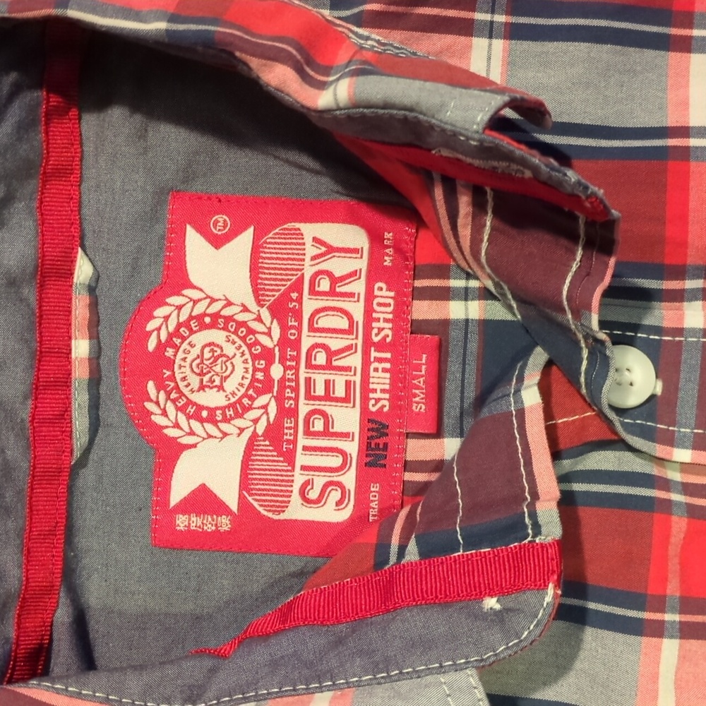 Superdry - Work Button Down /Ss - image 2